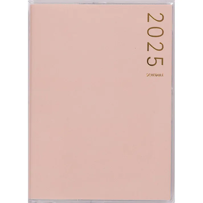 高橋書店 2025年1月始まり T’pure2 手帳 ピンク No.196