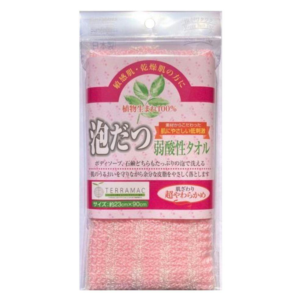 専用♥特価❤みかん＊癒しの⭐厚め＊オリジナルボディタオル❤パンダ…ピンク⭐ ぷるるん泡 ボディタオル ピンク | お風呂グッズ・サウナ用品 通販