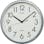 【CAINZ-DASH】セイコータイムクリエーション クオーツ掛時計　オフィスクロック　直径３１４×３６　Ｐ枠　銀色 KH220A【別送品】