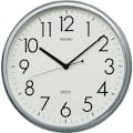 【CAINZ-DASH】セイコータイムクリエーション クオーツ掛時計　オフィスクロック　直径３１４×３６　Ｐ枠　銀色 KH220A【別送品】