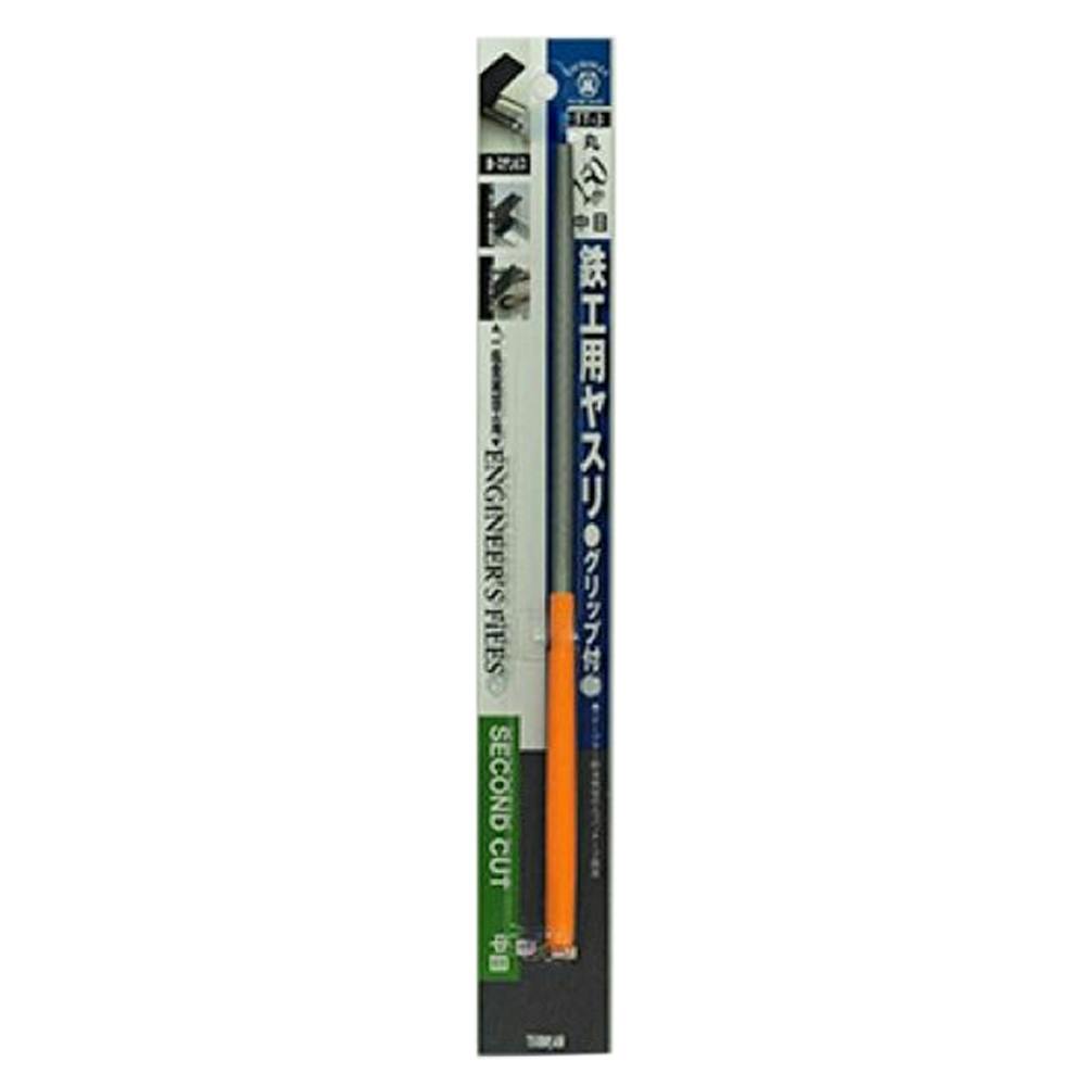 ツボサン 鉄工用ヤスリ グリップ付き 丸 中目 GP付 BP入り 150mm TT-3 ヤスリ ツボサン 鉄工用ヤスリ グリップ付き 丸 中目 GP付 BP入り 150mm TT-3 ヤスリ