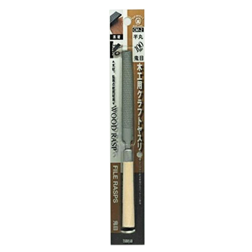 ツボサン 木工用クラフトヤスリ 半丸 鬼目 BP入り 100mm CM-2 ヤスリ ツボサン 木工用クラフトヤスリ 半丸 鬼目 BP入り 100mm CM-2 ヤスリ