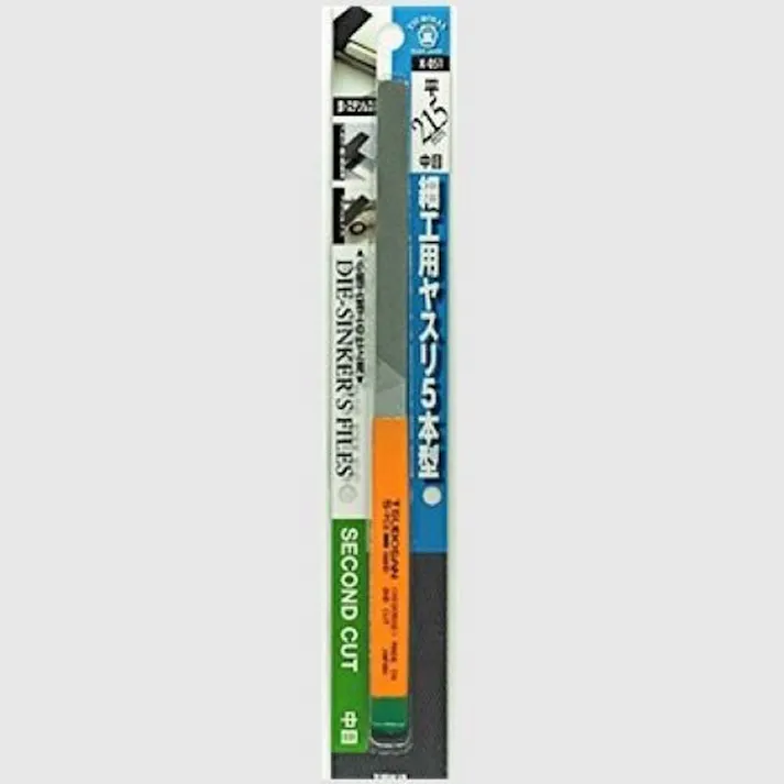 ツボサン 細工用ヤスリ 平 5型 中目