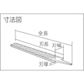 【CAINZ-DASH】ツボサン 鉄工ヤスリ　３００ｍｍ　平　荒目 HI300-01【別送品】