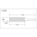 【CAINZ-DASH】ツボサン 精密ヤスリ　５本組　半丸　＃６ HA00556T【別送品】