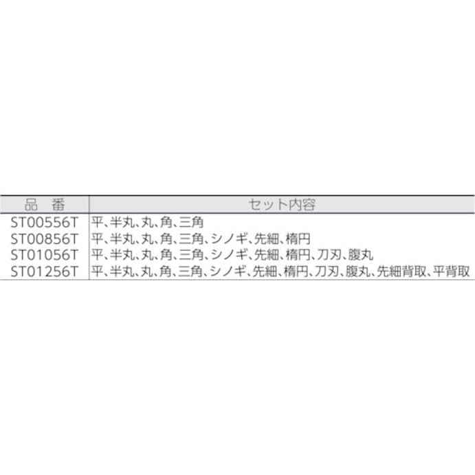 【CAINZ-DASH】ツボサン 精密ヤスリ　５本組　角 KA00556T【別送品】