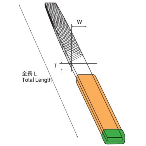 CAINZ-DASH】ツボサン 組ヤスリ ５本組 平 細目 HI005-03【別送品