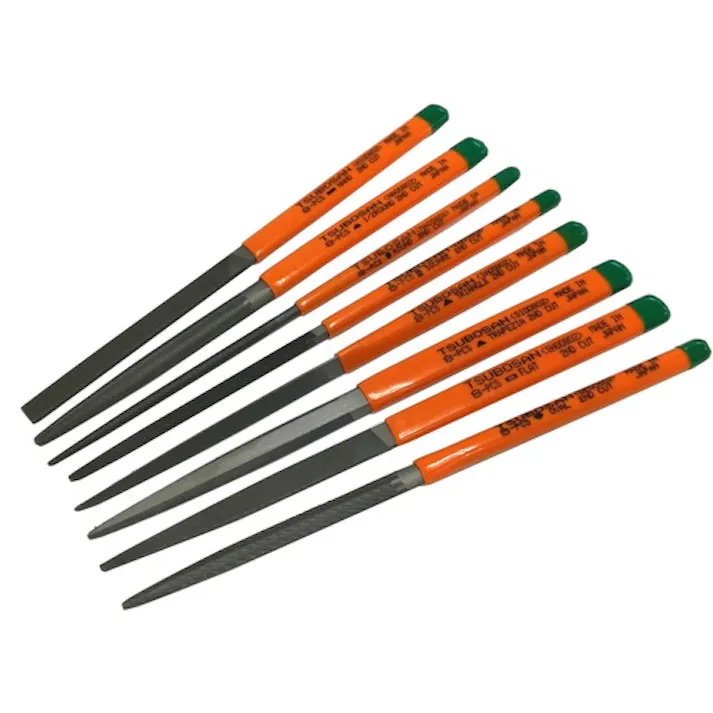 【CAINZ-DASH】ツボサン 組ヤスリセット8本組 中目 ST008-02【別送品】