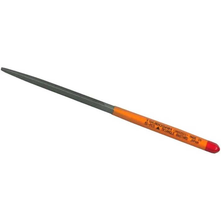 【CAINZ-DASH】ツボサン 組ヤスリ 10本組 三角 荒目 SA010-01【別送品】