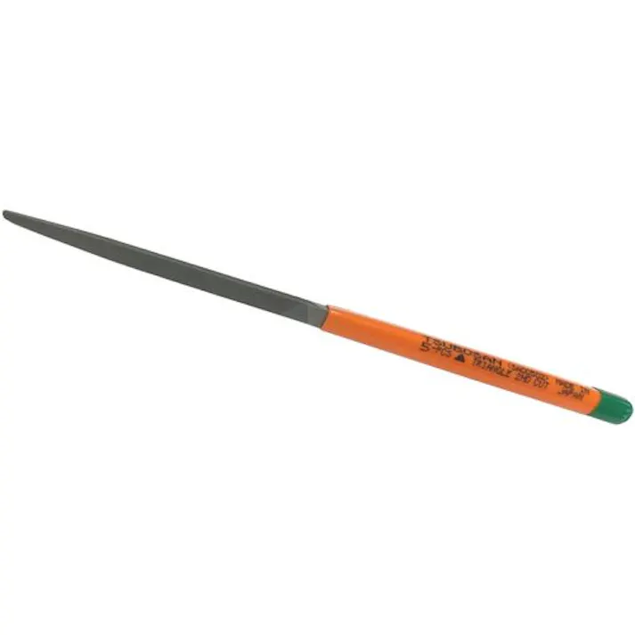 【CAINZ-DASH】ツボサン 組ヤスリ 12本組 三角 中目 SA012-02【別送品】