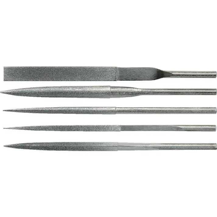 【CAINZ-DASH】ツボサン ダイヤモンド スーパーソーヤスリ Φ3 5種セット #400 DST08502【別送品】