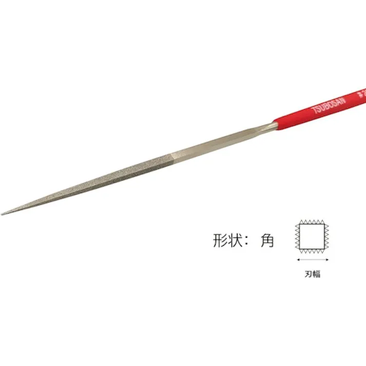 【CAINZ-DASH】ツボサン ダイヤモンドヤスリ S-5 角 #200-70L DSKA0520【別送品】