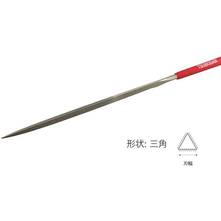 【CAINZ-DASH】ツボサン ダイヤモンドヤスリ S-5 三角 #200-70L DSSA0520【別送品】