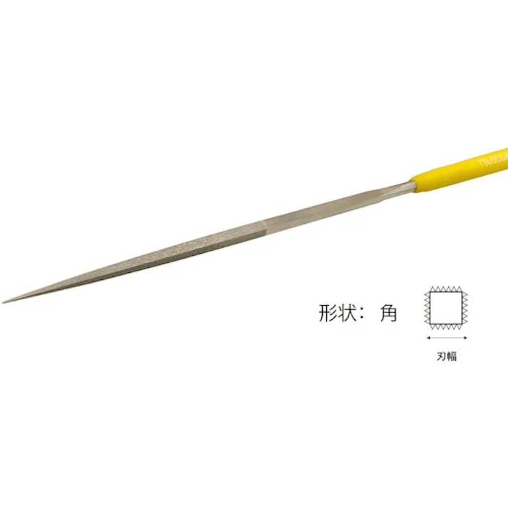 【CAINZ-DASH】ツボサン ダイヤモンドヤスリ S-12 角 #400-40L DSKA1240【別送品】