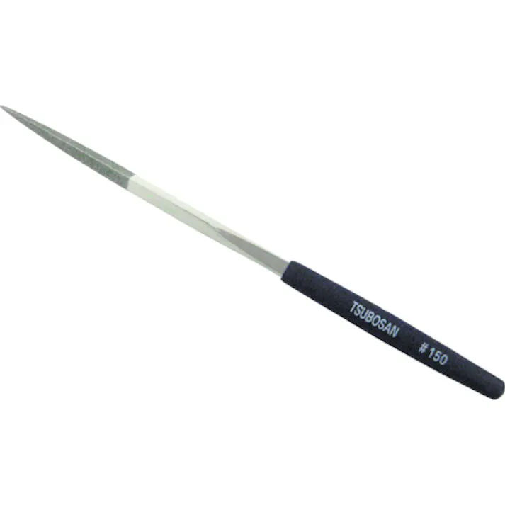 【CAINZ-DASH】ツボサン ダイヤモンドヤスリ K-5 三角 #150-80L DKSA0510【別送品】