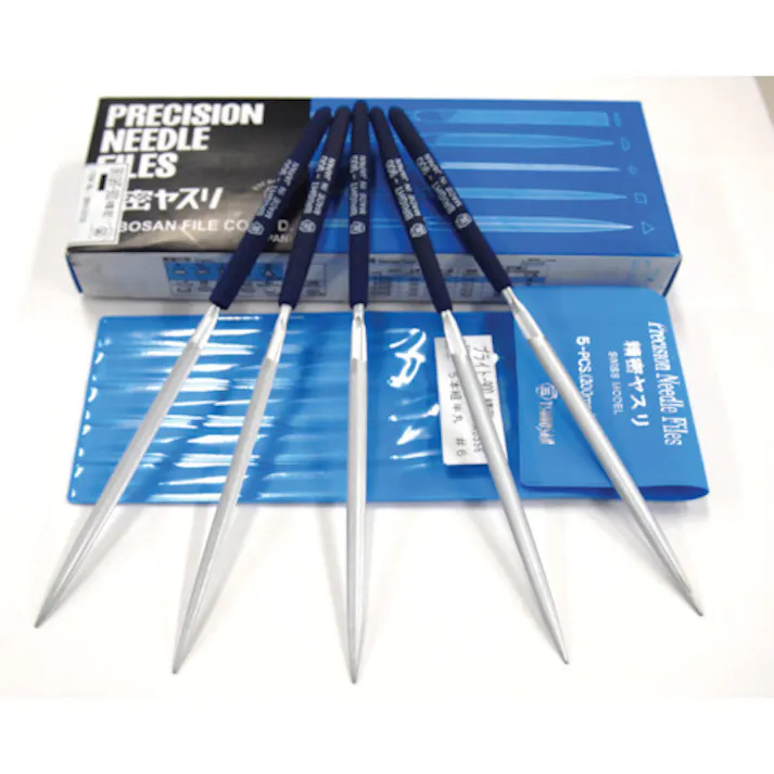 【CAINZ-DASH】ツボサン ブライト900 精密タイプ 5本組 半丸 #6 BRHA0556【別送品】