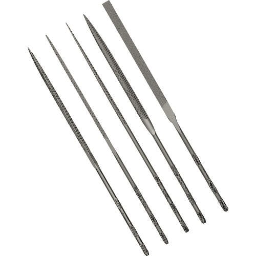 バローベ社 精密ニードルヤスリ 5種セット 160mm #2 LA-ST-160-2 精密ヤスリ バローベ社 精密ニードルヤスリ 5種セット 160mm #2 LA-ST-160-2 精密ヤスリ