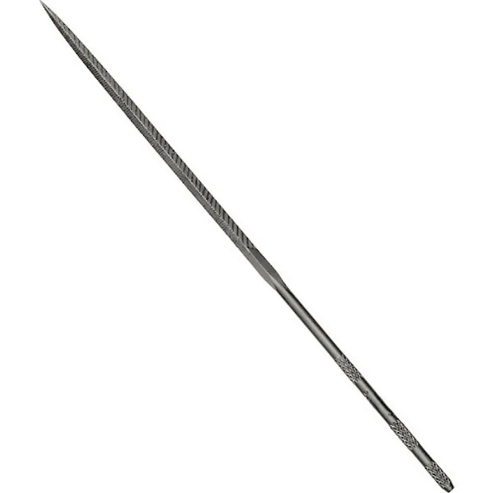 【CAINZ-DASH】バローベ社 ニードルヤスリ 三角 200mm #0 LA2407-200-0【別送品】