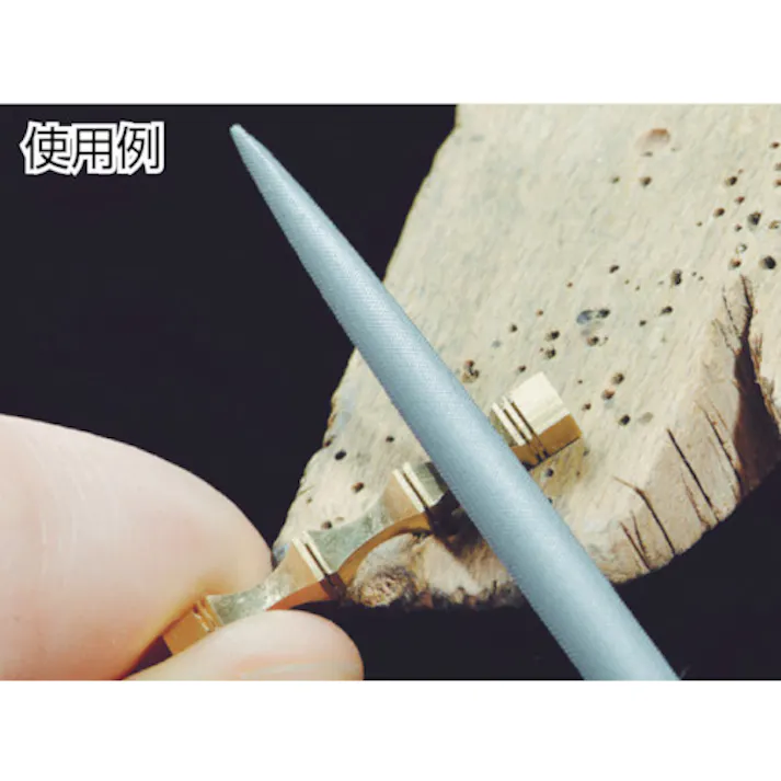 【CAINZ-DASH】バローベ社 ニードルヤスリ 丸 140mm #4 LA2410-140-4【別送品】