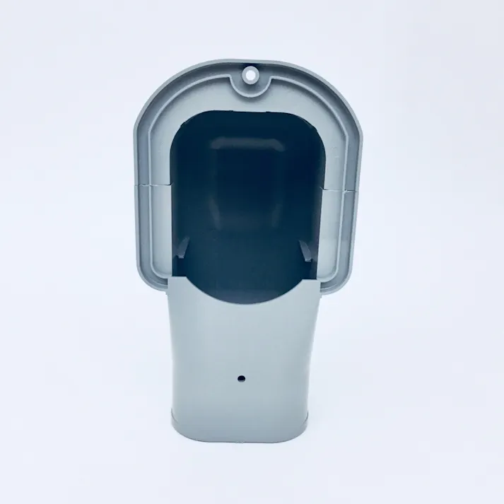 因幡電工 スリムダクトSD ウォールコーナー 壁面取り出し用 グレー SW-77-G