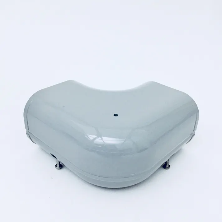 因幡電工 スリムダクトSD スリムコーナー 平面90度 グレー SK-77-G