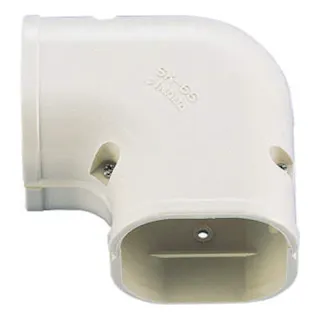 因幡電工 スリムダクトSD スリムコーナー 平面90度 アイボリー SK-77-I