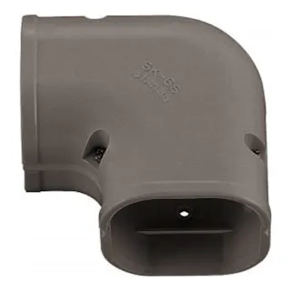 因幡電工 スリムダクトSD スリムコーナー 平面90度 ブラウン SK-100-B