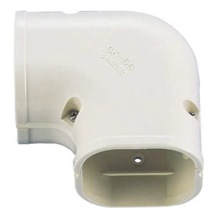 因幡電工 スリムコーナー 平面90度 アイボリー SK-140-I