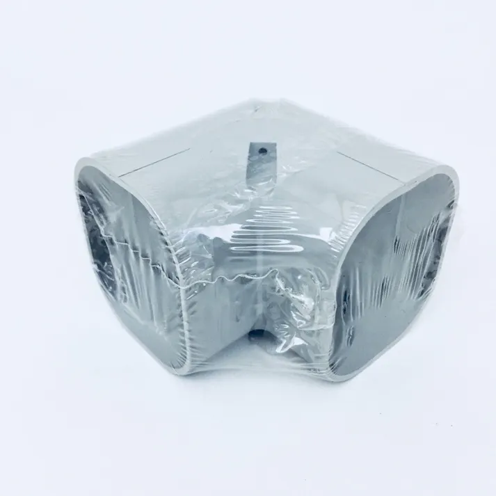 因幡電工 スリムダクトSD スリムコーナー 立面90度 グレー SC-77-G