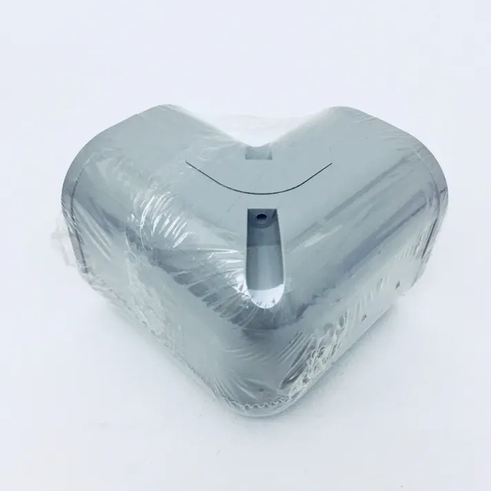 因幡電工 スリムダクトSD スリムコーナー 立面90度 グレー SC-77-G