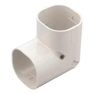 因幡電工 スリムダクトSD スリムコーナー 立面90度 アイボリー SC-77-I