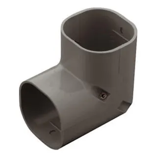 因幡電工 スリムダクトSD スリムコーナー 立面90度 ブラウン SC-77-B