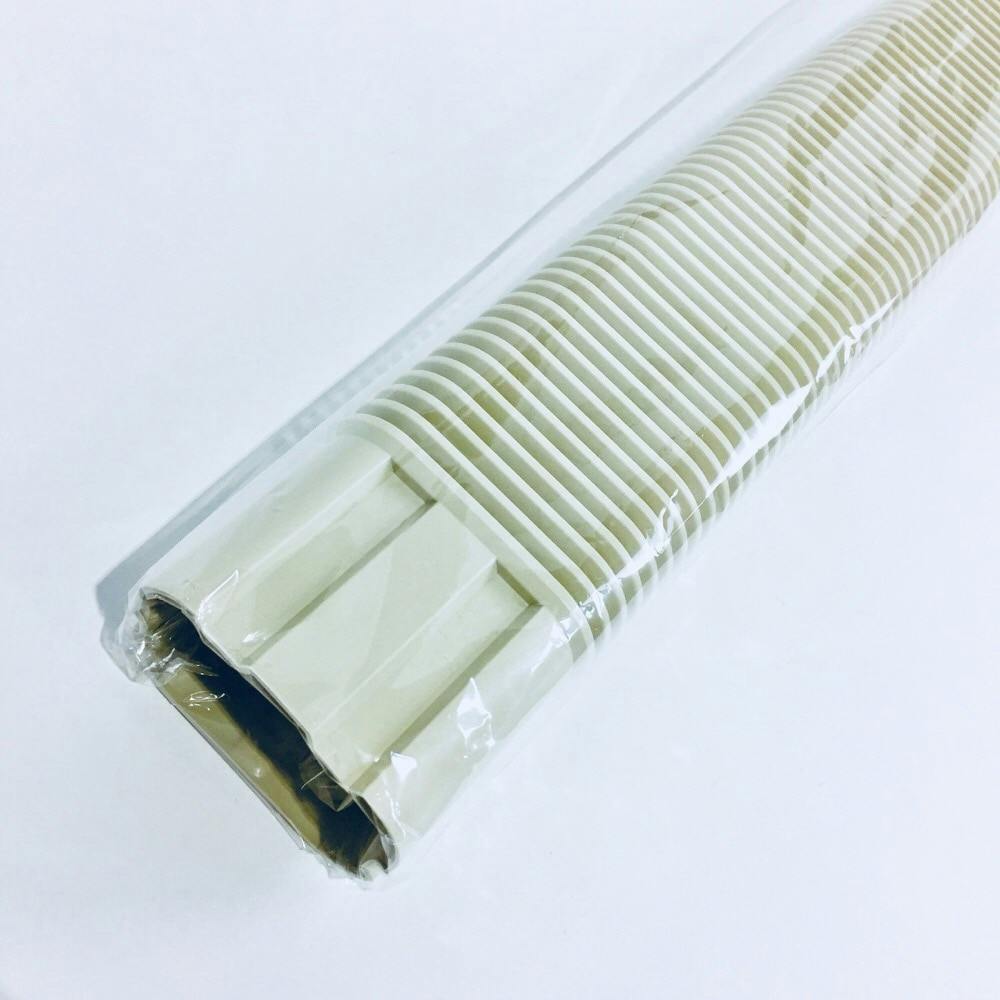 因幡電工 スリムダクトSD フリーコーナー アイボリー SF-100-800-I
