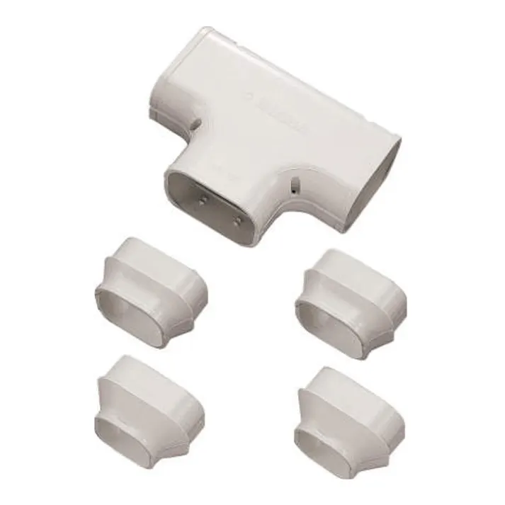 因幡電工 スリムダクトSD T型ジョイント 分岐用 アイボリー ST-77-I