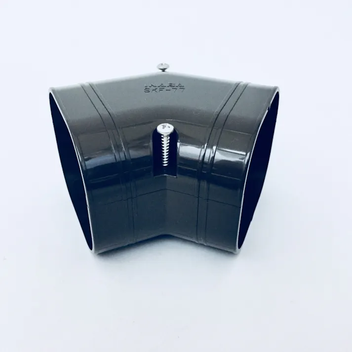 因幡電工 スリムダクトSD スリムコーナー 平面45度 ブラウン SKF-77-B