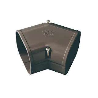 因幡電工 スリムダクトSD スリムコーナー 平面45度 ブラウン SKF-100-B