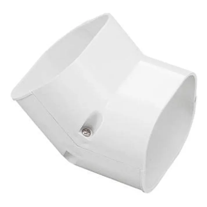 因幡電工 スリムダクトSD スリムコーナー 立面45度 ホワイト SCF-77-W