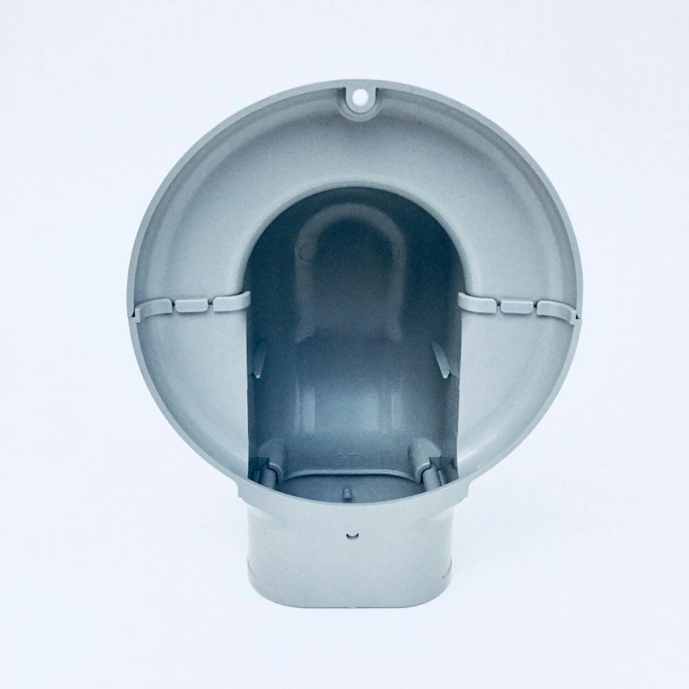 因幡電工 スリムダクトSD ウォールコーナーエアコンキャップ用 壁面取り出し用 SWM-100-G グレー (10個セット) スリムダクトＳＤ製品一覧 | 因幡電工 INABA DENKO（因幡電機産業）