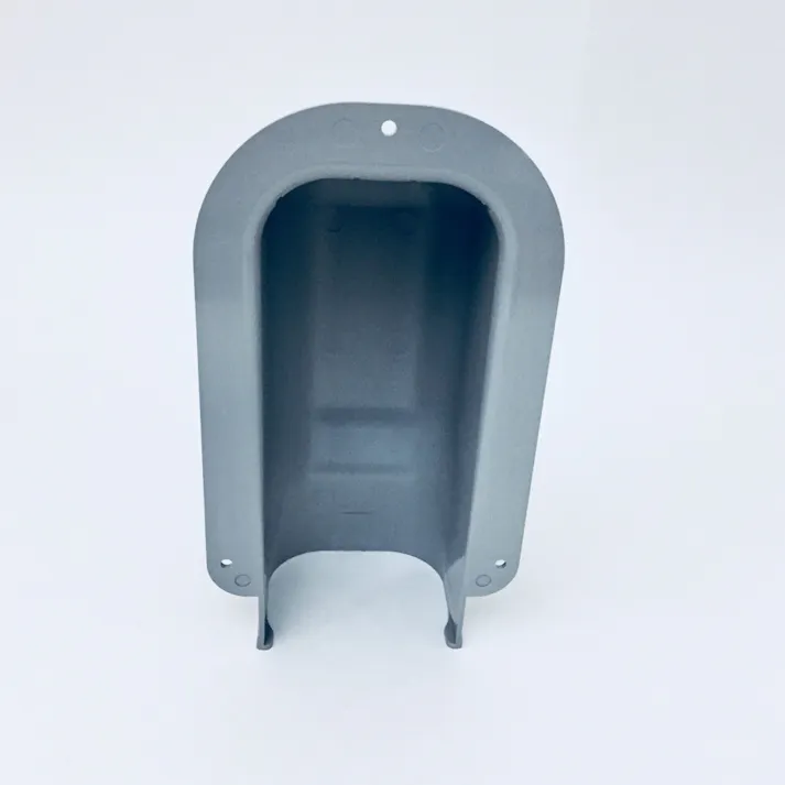 因幡電工 スリムダクト ウォールコーナー 後付用 壁面取り出し用 グレー SWA-77-G