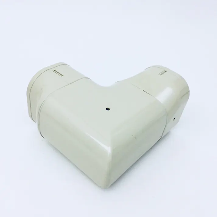 因幡電工 スリムダクトSD ひねり90度エルボ アイボリー SN-77-I