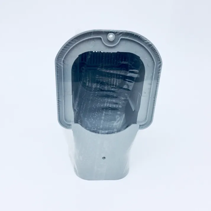 因幡電工 スリムダクトSD ウォールコーナー 換気エアコン用 壁面取り出し用 グレー SWK-77N-G