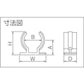 【CAINZ-DASH】因幡電機産業因幡電工カンパニー パイプホルダー JH-20【別送品】