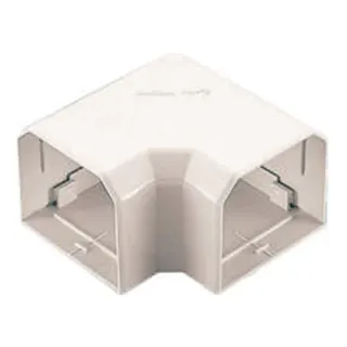 因幡電工 スリムダクトMD スリムコーナー 平面90度 曲り ネオホワイト MK-85