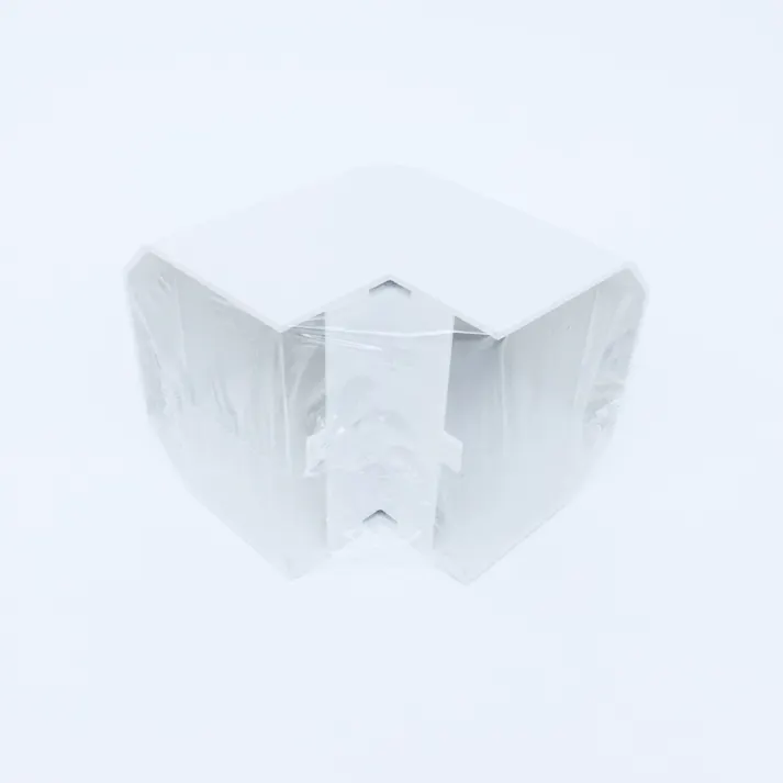 因幡電工 スリムダクトMD 立面アウトコーナー90度 ネオホワイト MCO-85