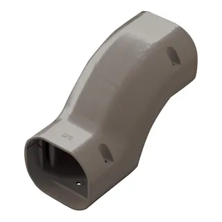 因幡電工 スリムダクトLD 段差継手 ブラウン LDIF-70-B