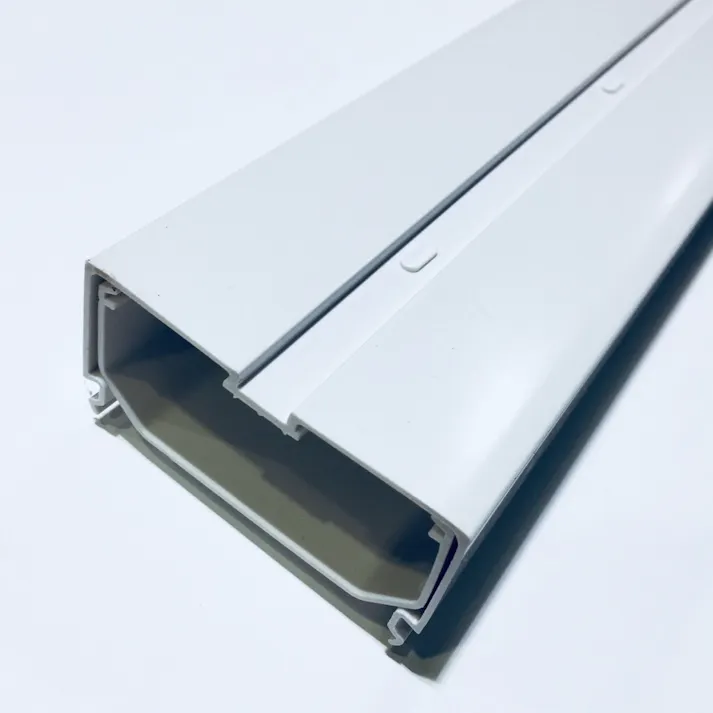 因幡電工 スリムダクトMD 室内用 配管化粧カバー ネオホワイト MD-751-W