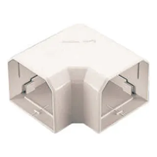 因幡電工 スリムダクトMD スリムコーナー 平面コーナー90度 ネオホワイト MK-75-W