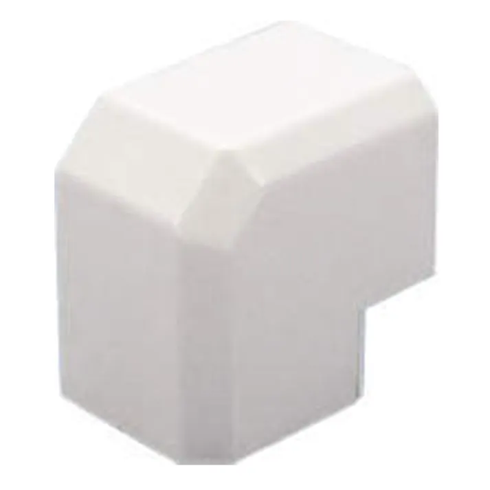 因幡電工 スリムダクトMD 立面アウトコーナー90度 ネオホワイト MCO-75-W