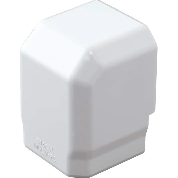 因幡電工 スリムダクトMD 立面アウトミニコーナー90度 屋内用 ホワイト MCOM-85