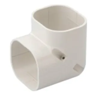 因幡電工 スリムダクトLD スリムコーナー 立面90度 グレー LDC-70-G